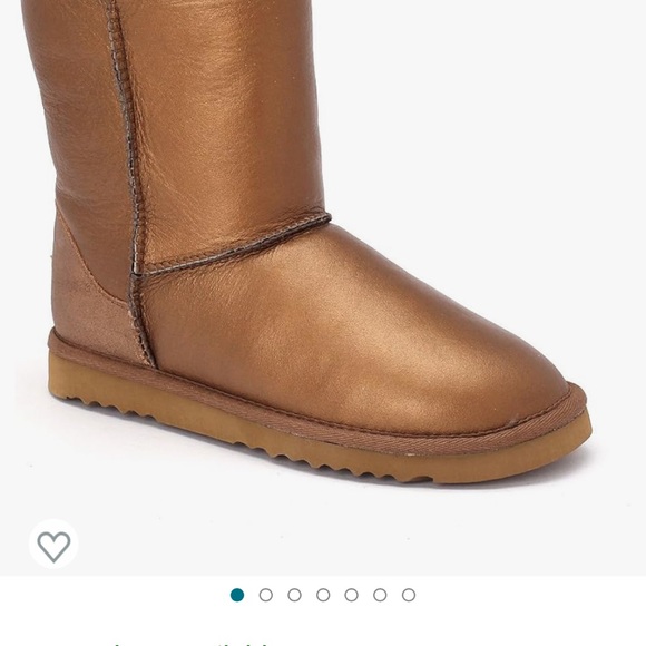 UGG copper mid size boots. Currently unavailable everywhere. Size 8 brand new. - Picture 8 of 8